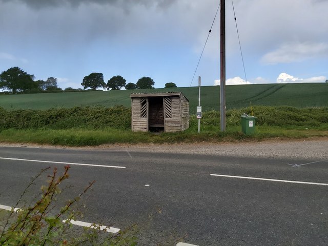Bus Shelter on the Main Road