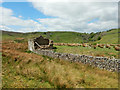 NY8409 : Ruined barn in the Belah Valley by Andy Waddington