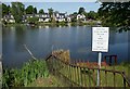 Notice beside Tannoch Loch