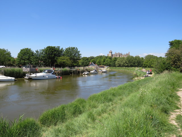 The River Arun at Arundel