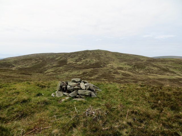 The 469m cairn on Eilligan above Dunoon