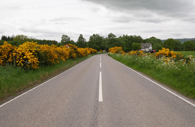 B9169 road, by Muir of Tarradale