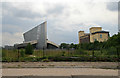 SJ8096 : Imperial War Museum North and flour mill by Chris Allen