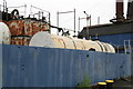 SJ7997 : Manchester Dry Docks - converted boiler by Chris Allen