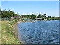 Upper Bittell Reservoir & Barnt Green Sailing Club clubhouse