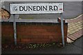 Road sign styles 5 Dunedin Road - Kingstanding, North Birmingham