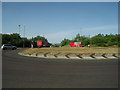 Royal Mail Roundabout on the A639