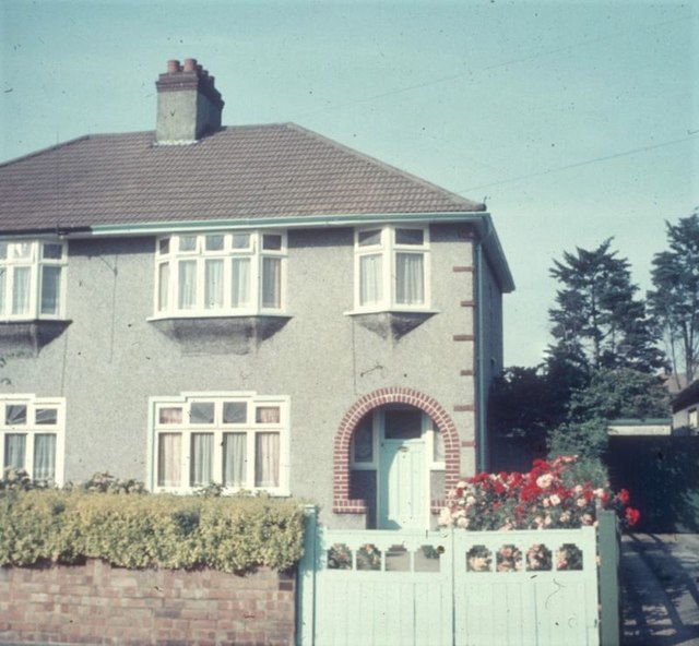 Cumberland Drive semi-detached house, 1960s