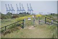 TM2329 : Kissing gate on the Essex Way by Glyn Baker