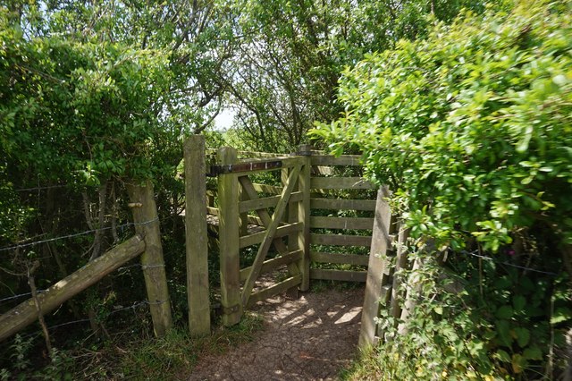 Kissing gate at Scurf Dike
