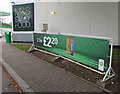 ST3091 : Lucozade banner outside M&S Simply Food, Malpas, Newport by Jaggery