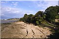 Foreshore and coast path west of Kilkenny Bay, Portishead