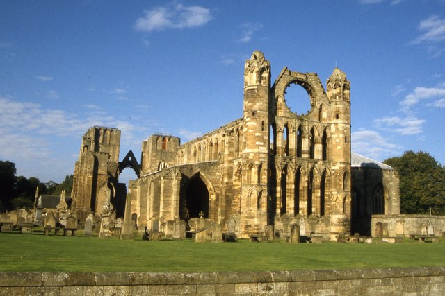Elgin Cathedral - ruins by Colin Park