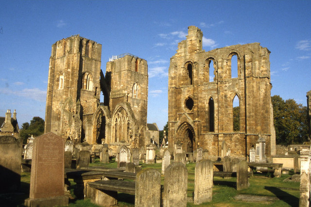 Elgin Cathedral - ruins by Colin Park