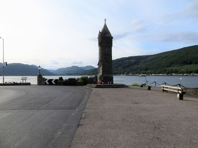 War memorial at Lazaretto Point, Holy Loch