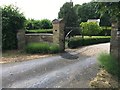 Entrance of the former vicarage in Hibaldstow