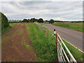 Old and new alignment of the A71