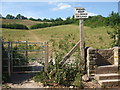 Footpaths by West Lane