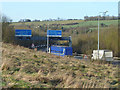 Slip roads, northbound M23 to M25