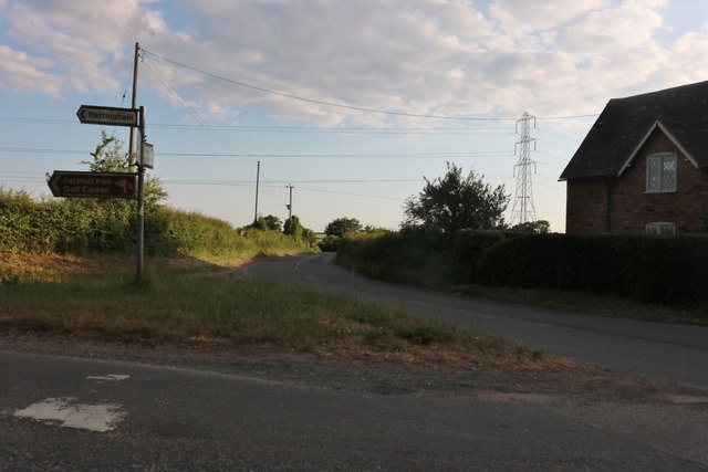 Junction on Burnhill Green Road