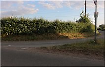 SO7899 : Junction on Burnhill Green Road by David Howard
