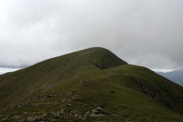 Eastern ridge leading up to Beinn a'Chochuill