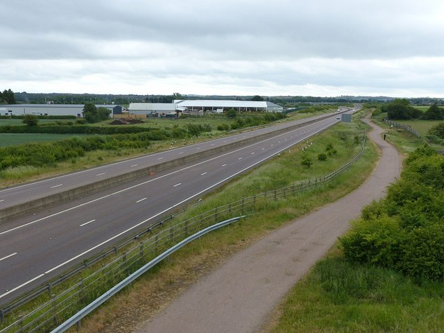 A46 looking south from Butt Lane