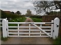 Gate to Brockham Court Farm