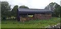 NX5950 : Hayshed near Magrie Farm by Colin Kinnear