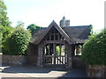 Lych gate in Dinder