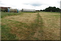 Nene Way passing the Bugbrooke Mill silo park