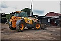 JCB tractor at Upper Bottom House Farm