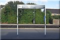 Station sign, Horley