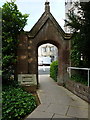 Archway on the north side of Lilleshall Hall