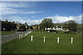 The village green at Bainbridge