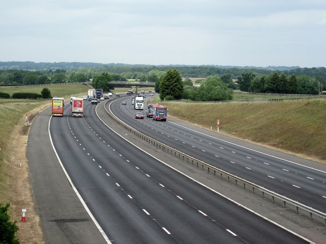 M40 Motorway Northbound