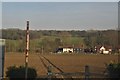 Footpath across field