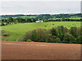 View across farmland to Mid Priestgill