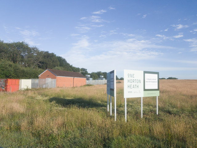 Site of One Horton Heath development