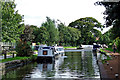 Canal above Penkridge Lock in Staffordshire