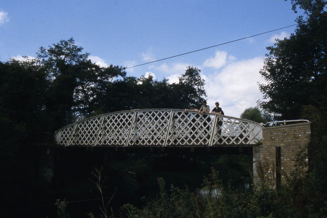 Bridge over the Little Ouse River at Santon Downham
