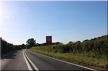 SO7882 : The A442 entering Shropshire, Romsley by David Howard