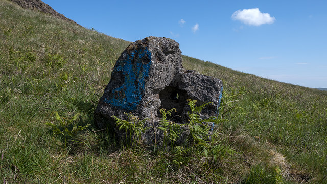 Slemish Triangulation Pillar (remains)