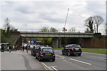 TQ1750 : Railway Bridge, A24 by N Chadwick
