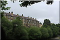 Row of Terraced Houses above Ovenden Brook