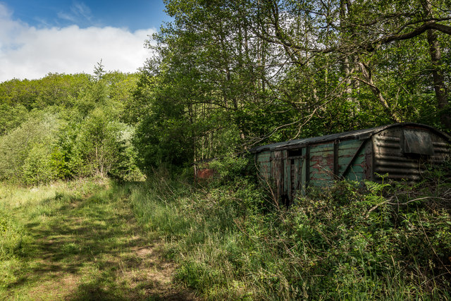 Old Wooden Carriages, Oakamoor Sidings © Brian Deegan :: Geograph ...