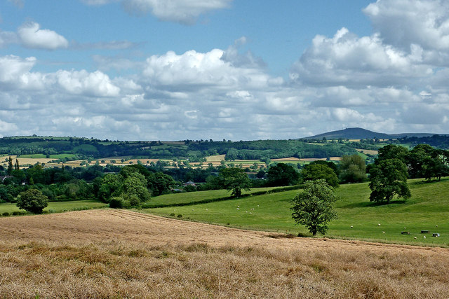 View across Corvedale in Shropshire © Roger Kidd cc-by-sa/2.0 ...