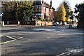 Mini-roundabout, Exeter Rd