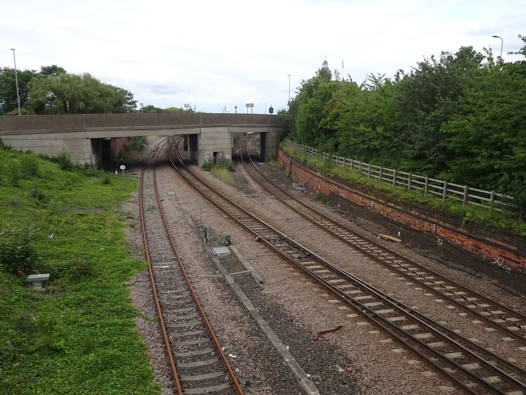 South Stockton railway station (site),... © Nigel Thompson cc-by-sa/2.0 ...