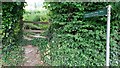 Gloucestershire Way stile and sign